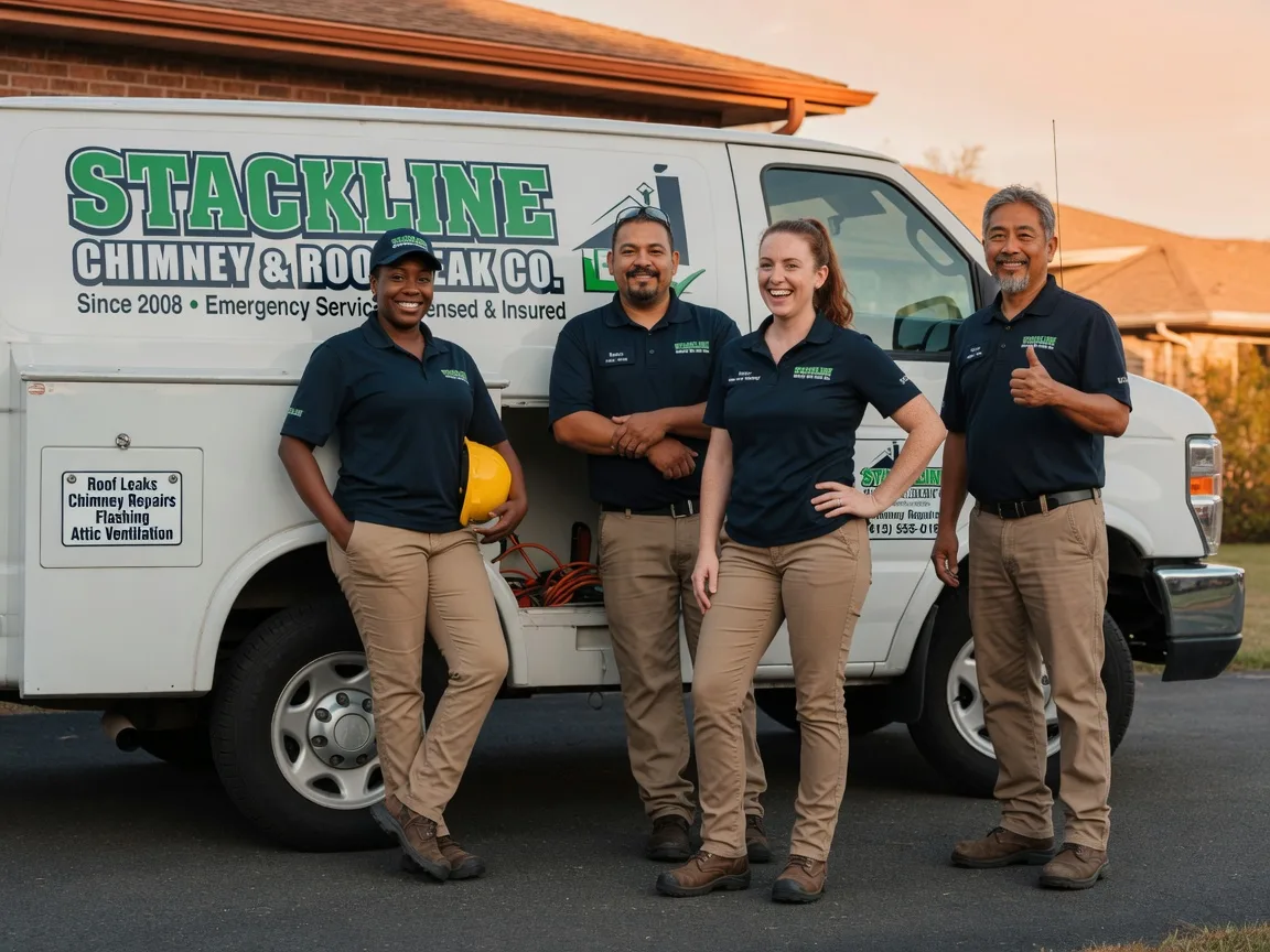 Chimney flashing repair company in Mill City, OR